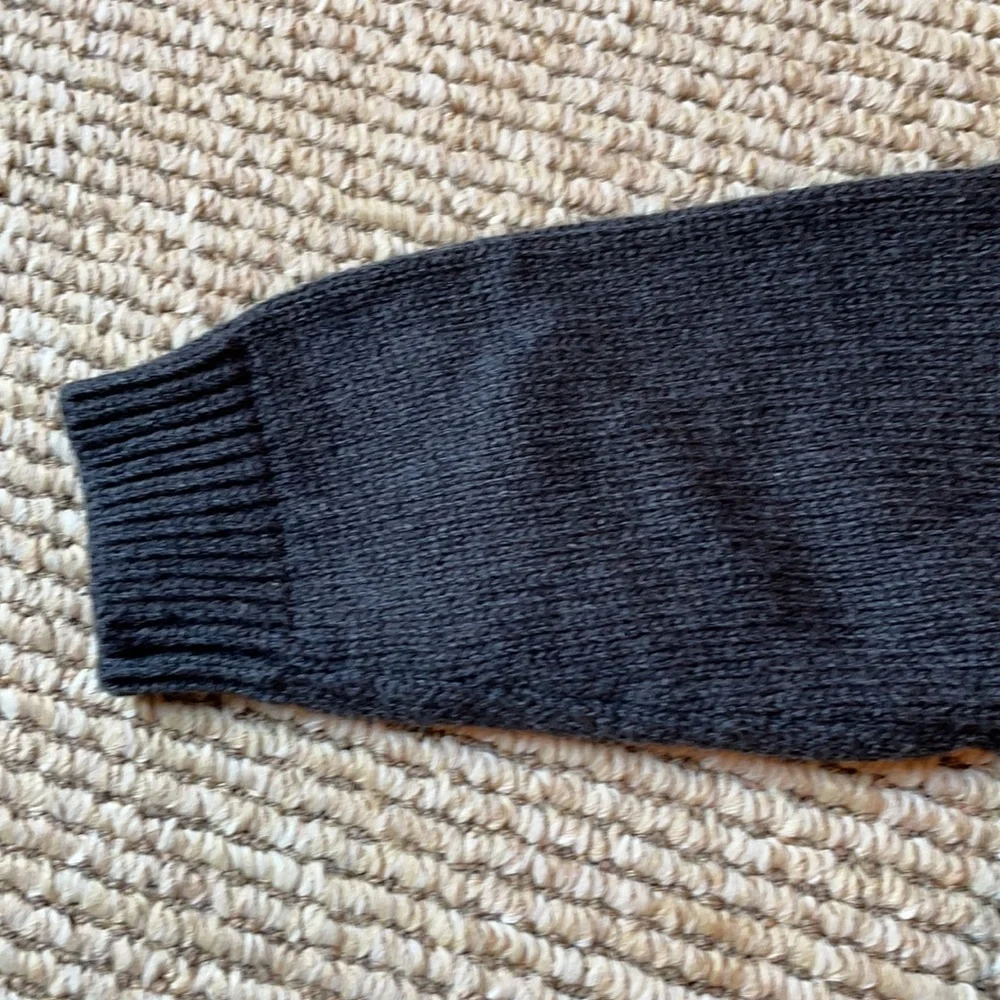 Oshkosh 6 month full zip gray sweater